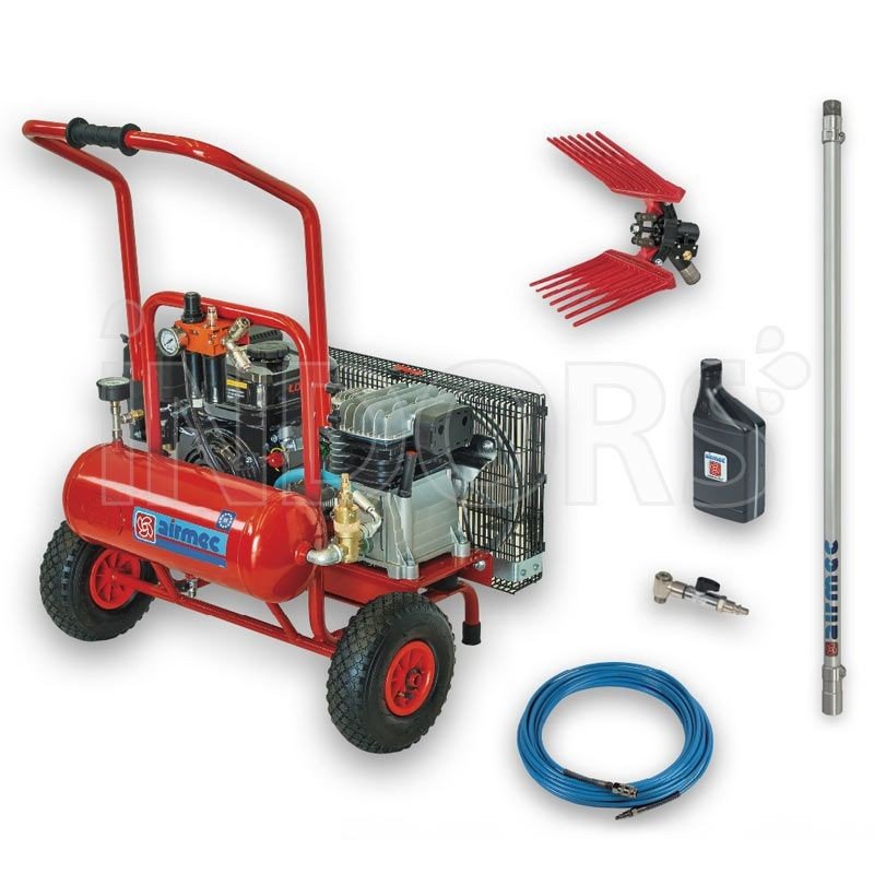 Airmec Kit Easy - Kit Completo con Compressore e Abbacchiatore - immagine 2