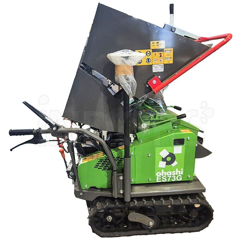 Ohashi ES73G - Cippatore a Scoppio 6.5 HP Honda GX200 Professionale - immagine 2