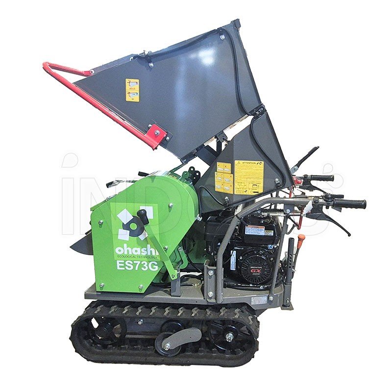 Ohashi ES73G - Cippatore a Scoppio 6.5 HP Honda GX200 Professionale - immagine 4