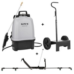 Alternative view of Volpi Elite 16 24PRO16 Pompa 8 bar con Carrello Barra Irrorazione
