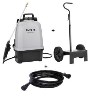 Alternative view of Volpi Elite 16 24PRO16 - Pompa 8 bar con Carrello e Kit Tubo